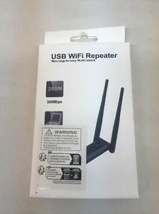 Routeur Wi-Fi amplificateur de signal mobile extendeur sans fil répéteur USB WiFi amplificateur - Photo 1/4
