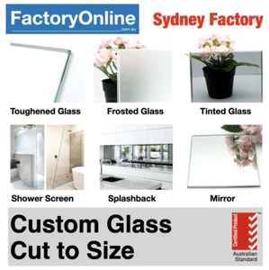 ✅ Factory Online Glass ✅ Custom Glass Cut to Size Staircase Pool Balustrade SYD - Picture 1 of 11