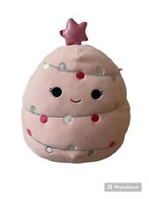 12" Garnet Pink Christmas Tree Squishmallow Canadian Exclusive