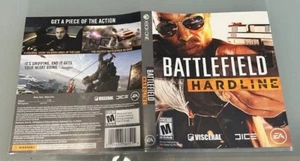 Battlefield Hardline Xbox One Original Cover Art Manual NUR Case Insert Booklet - Bild 1 von 2