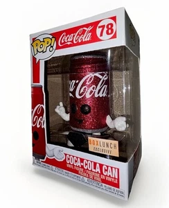 Funko Pop Anuncio Iconos Coca Cola Lata Diamante Brillo #78 Caja Almuerzo Exclusivo - Imagen 1 de 5