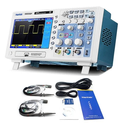 Hantek DSO5102P Digital Oscilloscope 2 Channel 1 GSa/s Real-time Sample 100MHz - Image 1 of 4
