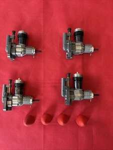 New (4)  Cox .049 Sure Start Die -Cast W/ extra Items For Model Airplane Engine - Picture 1 of 6