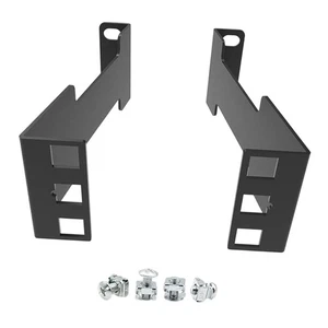 1U Server Rack Depth Extender Lightweight Carbon Steel Network Rack Extender - Picture 1 of 7