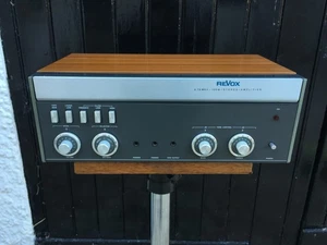 REVOX A78 MKII INTEGRATED AMPLIFIER WITH CABLES & MANUAL - RECAPPED & SERVICED - Picture 1 of 24
