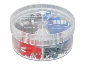 Knipex - Kotak Pelbagai Ferul Kembar Bertebat, 200 Keping - Picture 1 of 1