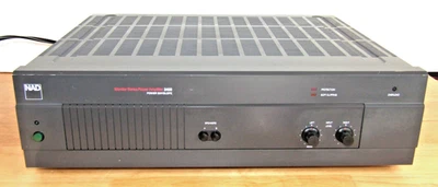 NAD 2400 立体声功率放大器 - 100w 每通道,300w 单声道 - 正常工作 — 第 1/4 张图片