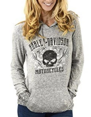 Sudadera con capucha para mujer Harley-Davidson Barnett, El Paso, TX, talla S Foto 1 de 4