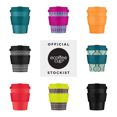 Reusable Coffee Cup Mug Plant-Based Melamine Free Plastic Free Eco Tumbler 8oz - Image 1 of 4