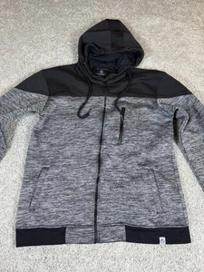 Free Planet Hoodie Sweatshirt Jacket Mens Large Fleece Slim Fit Full Zip Read - Picture 1 of 16