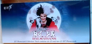 Disney 8 Mint Phonecards 101 Dalmatians. Limited Edition Collector's Pack. - Picture 1 of 7