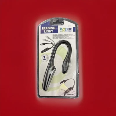 LED Book Light Clip-on Reading Light for Bed Travel Books Home Study Working - Image 1 of 2