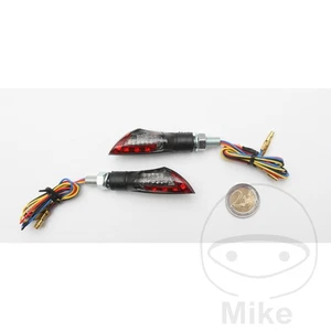 Par de mini indicadores Release rojo e-mark LED 12V 2W conector M8 - Imagen 1 de 9