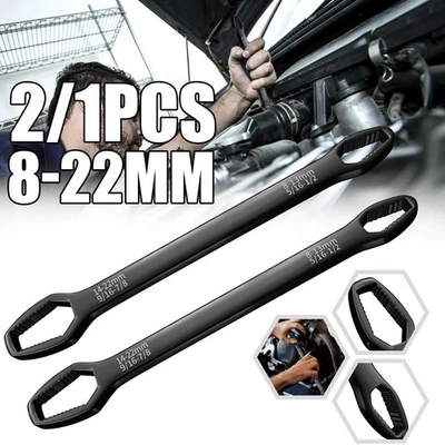 Universal Torx Wrench Double-head Adjustable Self-tightening Spanner Tool 8-22mm - Image 1 of 4