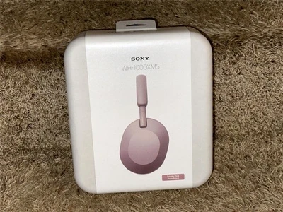 NEW Sony WH-1000XM5 Smoky Pink Bluetooth Wireless Noise-Canceling Headphones - Image 1 of 4