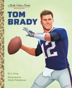 NEW - Tom Brady Biography Little Golden Book - Picture 1 of 4
