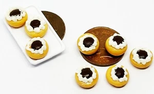 Puppenhaus Jam und Frisch Brötchen Bäckerei 1:12 Maßstab Miniatur Cakes PL57 ML - Bild 1 von 8