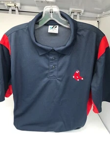 Boston Red Sox Polo MLB Golf Shirt Boston Red Sox two tone - Picture 1 of 2