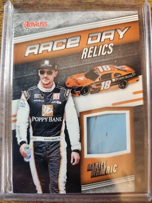 2022 Donruss Racing NASCAR Daniel Hemric Race Day Relics Worn Material #RDR-DH - Image 1 of 2