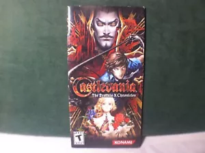 PSP Manual Castlevania Dracula X Chronicles - Picture 1 of 2