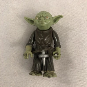 Vintage Star Wars Yoda 1980 Hong Kong Kenner lose Actionfigur mit Gürtel - Bild 1 von 6