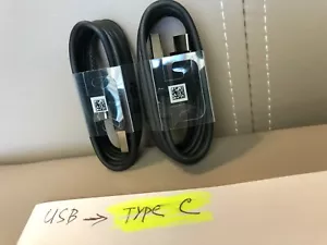 4 pcs Micro USB/Type-C Fast Charging Cable For OEM Samsung Phone Android BK - Picture 1 of 3