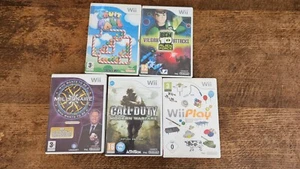 NINTENDO WII - ALL FILLER NO KILLER BUNDLE GAMES x5 #RL30 - Picture 1 of 4