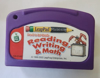 LeapFrog LeapPad Plus Reading Writing Math - Pre-K to 1st grade Cartridge Only - Image 1 of 4