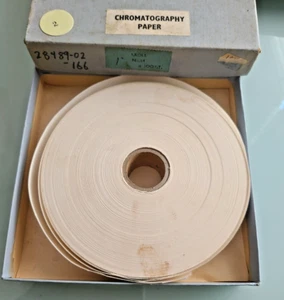 1967 Nuevo de Lote Antiguo W & R Balston Ltd Original Whatman Nº 54 Cromatografía Filtro Papel - Imagen 1 de 5