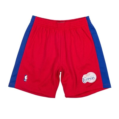 Mitchell & Ness NBA Swingman Shorts Los Angeles Clippers 00 Red *NEW* - Image 1 of 3
