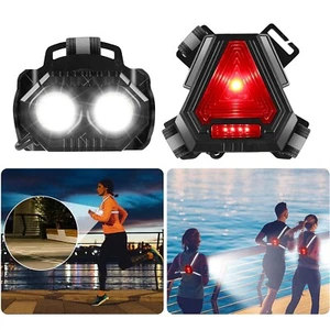 Running Light For Runners Chest LED Body Torch USB Rechargable Adjustable Safety - Picture 1 of 3