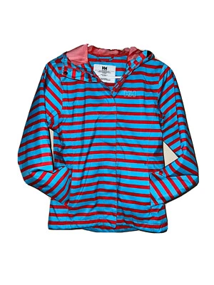 Chaqueta ligera de lluvia Helly Hansen rayas rojas y azules XS Foto 1 de 4