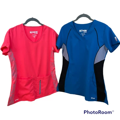 TWO Grey’s Anatomy by Barco Active Scrub Tops - Short Sleeve - Women's XS - Image 1 of 4
