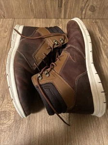 Timberland Graydon Brown Leather Boots Shoes Mens Size 10 Boots Casual Dress - Picture 1 of 5