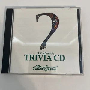 Vintage Microforum The Ultimate Trivia CD (Windows PC, 1995) - Picture 1 of 1