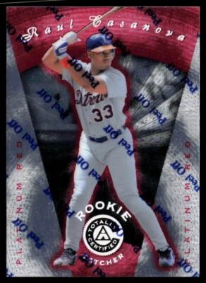 Raul Casanova 1997 Pinnacle Certified #122    Platinum Red   SN3999 - Image 1 of 2