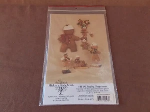 H-193 Jingling Gingerbread Pattern Hickory Stick & Co. NIP - Picture 1 of 2