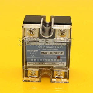 High Quality 100A Solid State Relay SSR DC-DC 100A 3V-32V DC 5V-220V DC - Picture 1 of 5