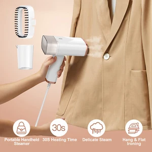 1000W Foldable Handheld Steamer Portable Remove Wrinkle for Home Office Travel - Picture 1 of 14