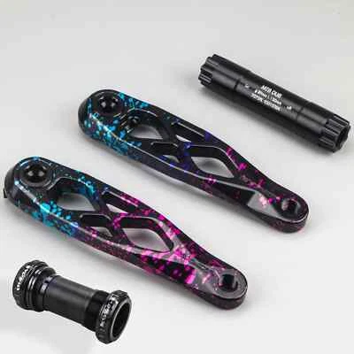 Juego de bielas MTB 170 mm R-SPEC Trail Enduro bicicleta DUB 29 husillo de manivela hueca CNC Foto 1 de 4