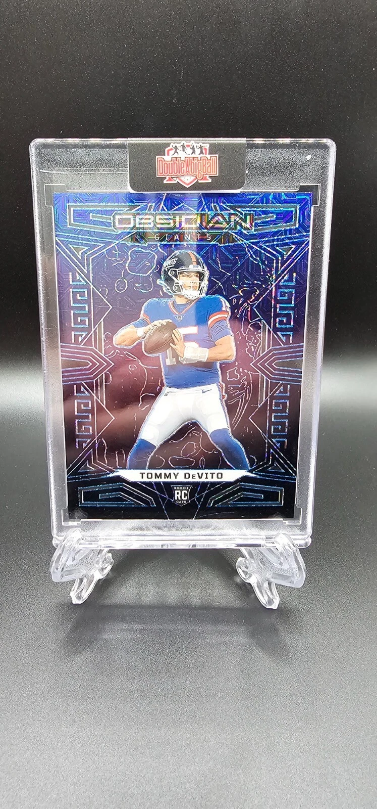 2023 Panini Obsidian Tommy Devito Deep Sea Mojo 5/5 RC Giants