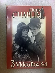 Charlie Chaplin - 1992 Box Set on VHS - 3 Video Box Set - Classic Comedy - Picture 1 of 3