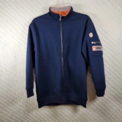 Tommy Hilfiger Jacket Tommy Naval Division logo Size L Blue Orange - Imagem 1 de 4