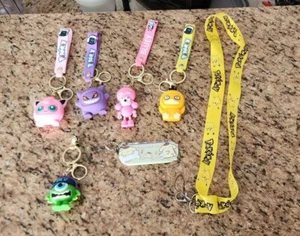 Key Chain Lot Pokemon Monsters Inc Bluey - Picture 1 of 1