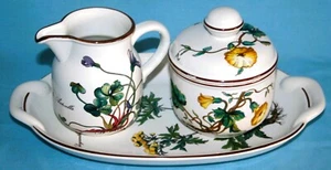 VILLEROY & BOCH " BOTANICA " MILK & SUGAR SET - Picture 1 of 4