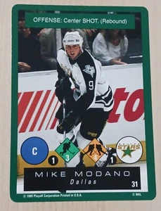 MIKE MODANO - 1995-96 Playoff One on One Hockey CCG #31 - Picture 1 of 2