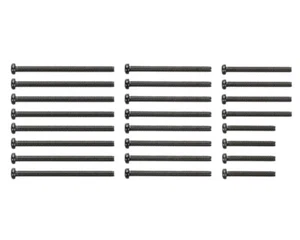 Tamiya Mini4WD Set Schwarze Stahl Schrauben 15/20/25/30mm 95434 Modellbau - Bild 1 von 5