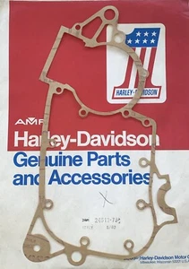 Harley Aermacchi SXT125 SS125 NOS Crankcase Gasket 24512-75P - Bild 1 von 2