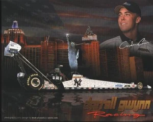 2002 Andrew Cowin New York Yankees Top Fuel NHRA Hero Card - Picture 1 of 1