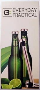 Every Practical Beer Chiller Rods Beverage Bottle Cooler Cooling Sticks 2pc - Picture 1 of 6